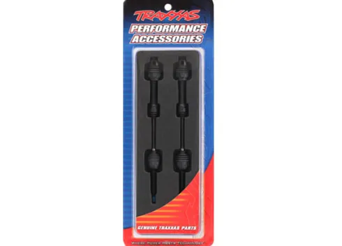 Traxxas Driveshafts, rear, steel-spline constant-velocity (complete assembly) (2) (fits 2WD Rustler/Stampede) – TRX1951R