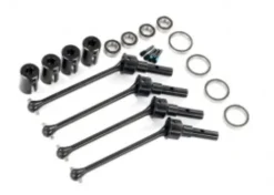 Traxxas Driveshafts, steel constant-velocity (assembled), front or rear (4) (8654, 8654G, or 8654R required for a complete set) – TRX8950X