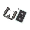 TRAXXAS Engine intake black chrome/ 3x12mm CS (1)/ 2.5x12mm CS (2) – TRX10985-BLKCR