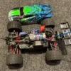 Traxxas E-Revo 1/16 Brushed Monster Truck (Donor Chassis Gebruikt / Niet Compleet)!