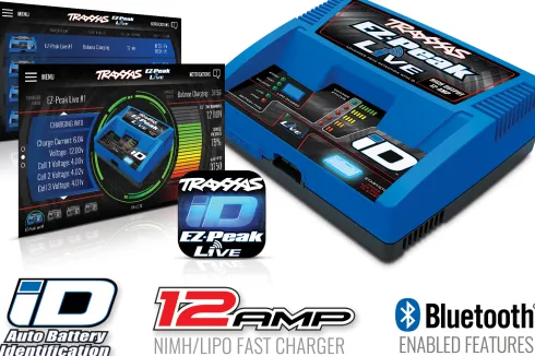 Traxxas EZ-Peak Live acculader met Bluetooth – TRX2971G