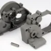 Traxxas Gearbox halves (l&r) (grey) w/ idler gear shaft – TRX3691A