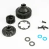 Traxxas Gears differential 38-T differential drive gear 20-T side cover plate 1 gasket 1 output gear seals x-ring 2 2.5x8mmCCS 4 5x10x.5mmTW 2 – TRX5579