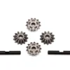 Traxxas Gear set, center differential (output gears (2)/ spider gears (4)/ spider gear shaft (2)) – TRX6783