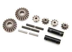 Traxxas Gear set, differential (output gears (2)/ spider gears (4)/ spider gear shaft (2)/ output shaft (2)/ 2.5X13.8 pin (2)) – TRX8982