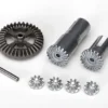 Traxxas Gear set, differential, metal (output gears (2)/ spider gears (4)/ ring gear, 35T (1)/ 2×14.8mm pin (1)) – TRX7579X