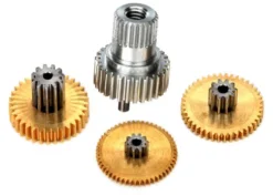 Traxxas Gear set, metal (for 2080X micro waterproof servo) – TRX2082X