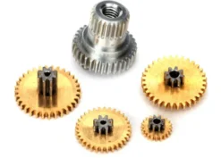 Traxxas Gear set, metal (for 2065X waterproof sub-micro servo) – TRX2064X