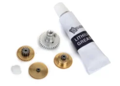 Traxxas Gear set, metal, high speed (for 2070, 2075 servos) – TRX2072R