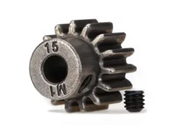 Traxxas Gear 15-T pinion(1.0 metric pitch