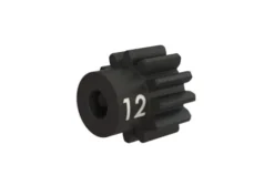 Traxxas Gear, 12-T pinion (32-p), heavy duty (machined, hardened steel)/ set screw – TRX3942X