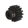Traxxas Gear, 15-T pinion (32-p), heavy duty (machined, hardened steel)/ set screw – TRX3945X