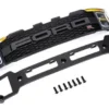 Traxxas Grille/ grille mount/ 3×10 BCS (7)Â (fully assembled, includes installed headlight lenses and decals)Â (fits #10111 body) – TRX10120
