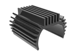 Traxxas Heat sink, Titan 87T motor (6061-T6 aluminum, dark titanium-anodized) – TRX9793-GRAY