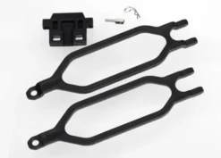 Traxxas Hold down, battery (2)/ hold down retainer/ battery post/ angled body clip – TRX6727