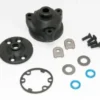 Traxxas Housing, center differential/ x-ring gaskets (2)/ ring gear gasket/ bushings (2)/ 5x10x0.5 TW (2)/ CCS 2.5×8 (4) – TRX6884