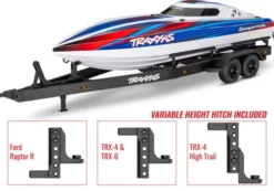 Traxxas 31 inch Tandem-Axle Boat Trailer for Disruptor – TRX10650