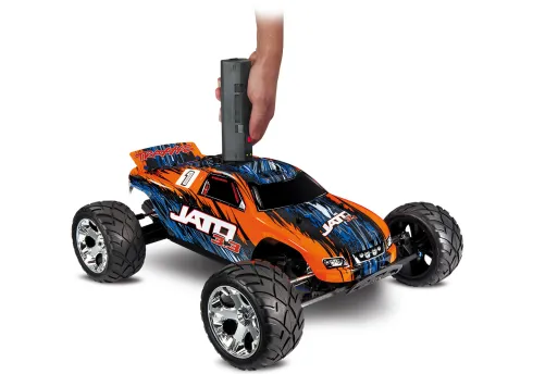 Traxxas Jato 3.3 2WD Stadium Truck RTR TSM 2.4Ghz Oranje – Versie 2021
