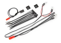Traxxas LED light harness/ power harness/ zip ties (9)/ mounts (2) (fits TRX9333 or 9335 body) – TRX9385