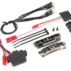 Traxxas LED light kit, 1/16 E-Revo (includes power supply, front & rear bumpers, light harness (4 clear, 4 red), wire ties) – TRX7185A