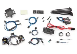 Traxxas LED light set, complete with power supply (contains headlights, tail lights, side marker lights, & distribution block) (fits TRX9111 or TRX9112 body) – TRX8090
