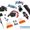 Traxxas LED light set, complete with power supply (contains headlights, tail lights, side marker lights, distribution block, and power supply) (fits TRX8010 body) – TRX8035