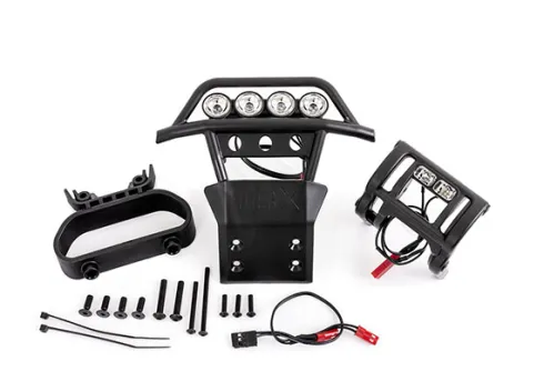Traxxas LED light set, complete (includes front and rear bumpers with LED lights & BEC Y-harness) (fits 2WD Stampede) – TRX3694