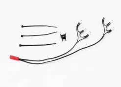Traxxas LED lights, rear harness (6 red lights), Summit (1)/ wire clip (1) – TRX5688