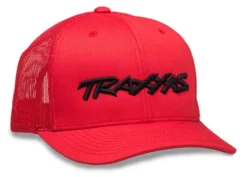Traxxas Logo Hat Curve Bill Red – TRX1182-RBL