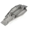 Traxxas Lower chassis (grey) (166mm long battery compartment) (fits both flat and hump style battery packs) – TRX3722R