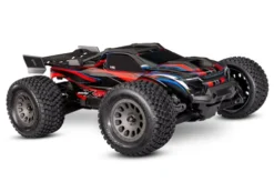 Traxxas Mini XRT VXL brushless truck RTR Rood V2 (nieuwe body) compleet met 2S lipo accu en USB lader