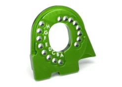 Traxxas Motor mount plate, TRX-4, 6061-T6 aluminum (green-anodized) – TRX8290G
