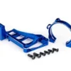 Traxxas Motor mount (6061-T6 Aluminium)/ 3X10mm CCS (For use with #3461 Motor) – TRX10261-BLUE