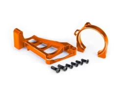 Traxxas Motor mount (6061-T6 Aluminium)/ 3X10mm CCS (For use with #3461 Motor) – TRX10261-ORNG