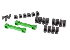 Traxxas Mounts suspension arms aluminum (green-anodized) (front &rear) – TRX8334G