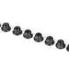 Traxxas Nuts, 3mm nylon locking, flanged, black (8) – TRX2744X
