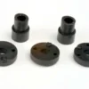 Traxxas Piston head set (2-hole (2)/ 3-hole (2))/ shock mounting bushings & washers (2) (Big Bore Shocks) – TRX2669