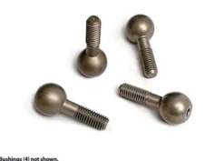 Traxxas Pivot balls hard-anodized 7075-T6 aluminum – TRX4933X