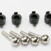 Traxxas Pivot balls (4)/ pivot ball caps (4) – TRX7033
