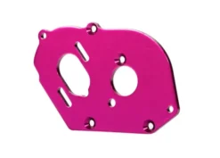 Traxxas Plate, motor, pink (4mm thick) (aluminum)/ 3x10mm CS with split and flat washer (2) – TRX9490P