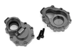 Traxxas Portal housings, inner (rear), 6061-T6 aluminum (charcoal gray-anodized) (2)/ 2.5×10 CS (2) – TRX8253A