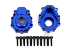 Traxxas Portal housings, outer, 6061-T6 aluminum (blue-anodized) (2)/ 2.5×10 CS (12) – TRX8251X