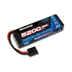 TRAXXAS Power Cell LiPo 5200mAh 7.4v 2S 35C Hardcase – TRX2844Rf