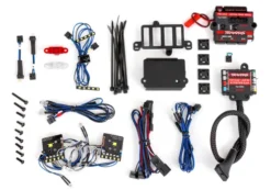 Traxxas Pro Scale LED light set, TRX-4 Mercedes G 500 & G 63, complete with power module (contains headlights, tail lights, roof lights, & distribution block) (fits TRX8811 or TRX8825 body) – TRX8898X