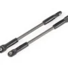 Traxxas Push rods (steel), heavy duty (2) (assembled with rod ends) – TRX8619