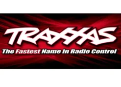 Traxxas racing banner, red & black (3×7 feet)– TRX9909
