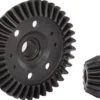 Traxxas Ring gear, differential/ pinion gear, differential (machined, spiral cut) (rear) – TRX6879R