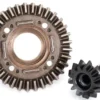 Traxxas Ring gear, differential/ pinion gear, differential (front) – TRX8578