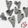 Traxxas Rocker arm set progressive-2 – spacers red-aluminium TRX5358