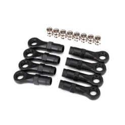 TRAXXAS Rod ends extended (standard (4) angled (4)) hollow balls (8) (for use with TR – TRX8149